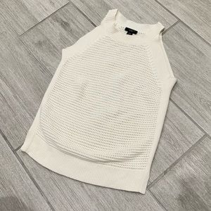 Ann Taylor cream sweater top